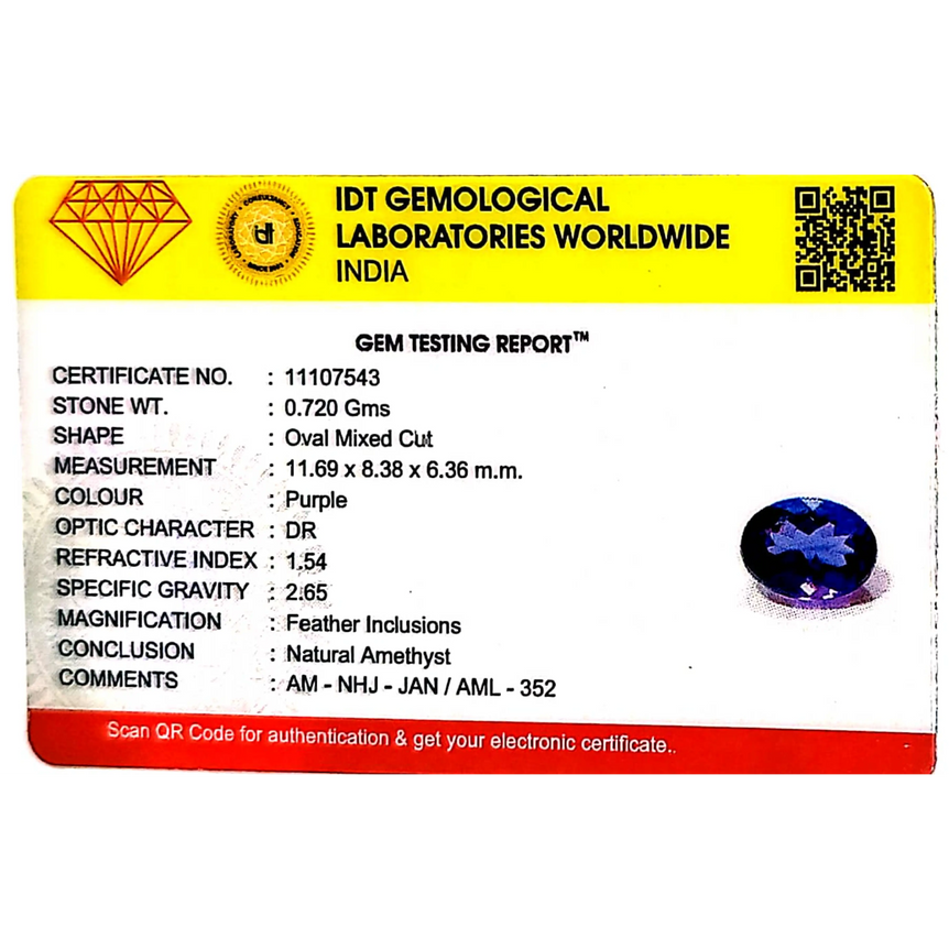 Amethyst - 3.6 Carat
