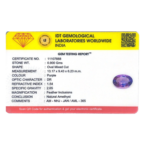 Amethyst - 4.5 Carat