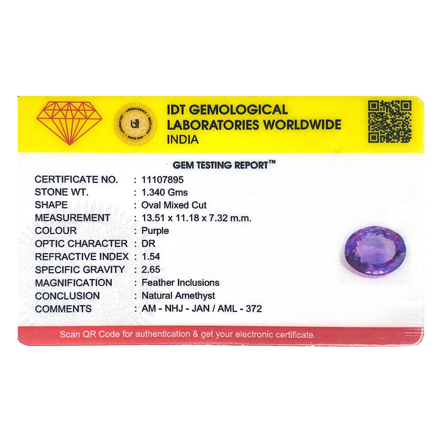 Amethyst - 6.7 Carat