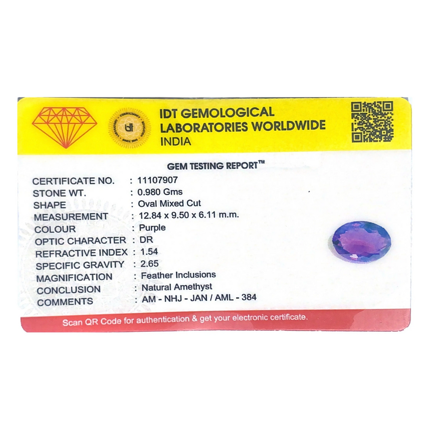 Amethyst - 4.9 Carat