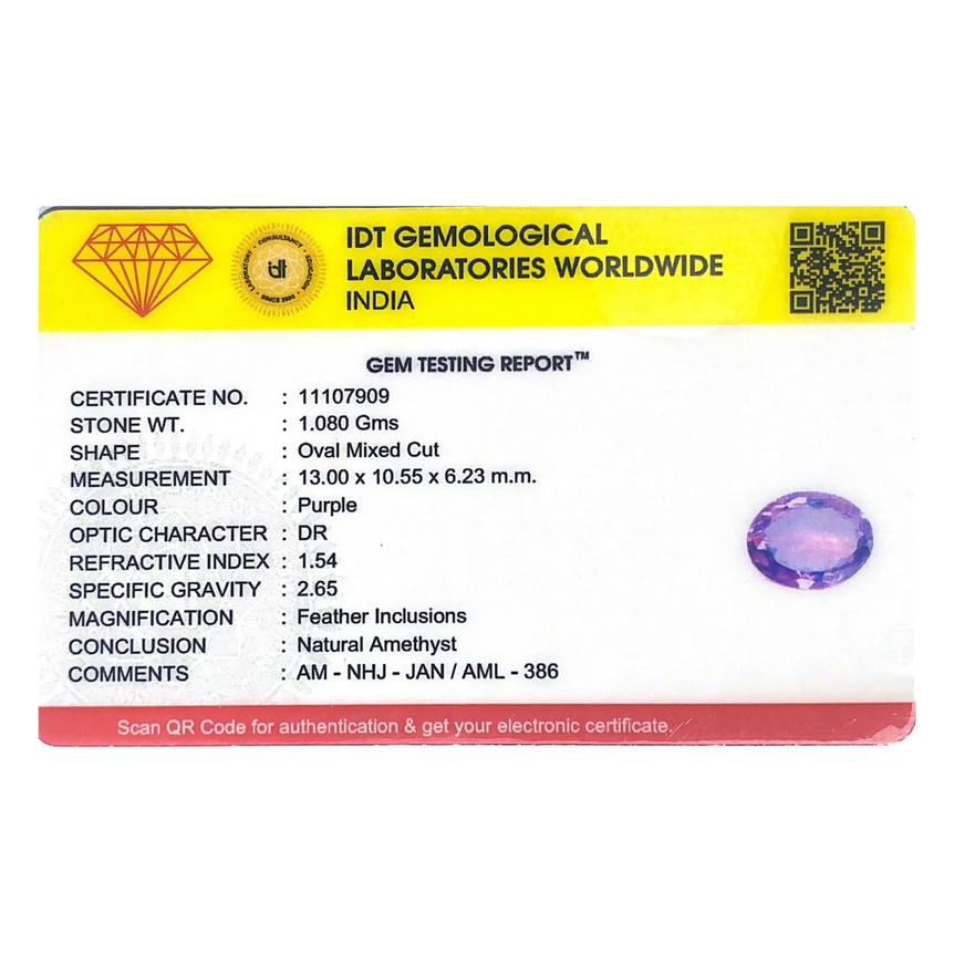 Amethyst - 5.4 Carat