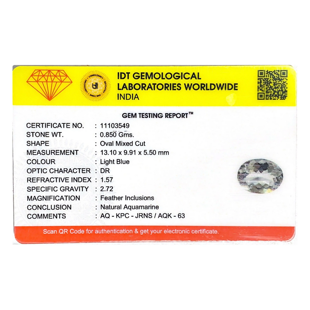 Aquamarine - 4.25 Carat