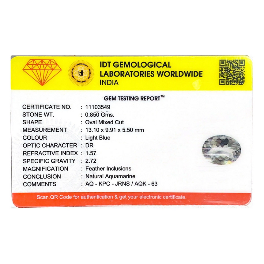 Aquamarine - 4.25 Carat
