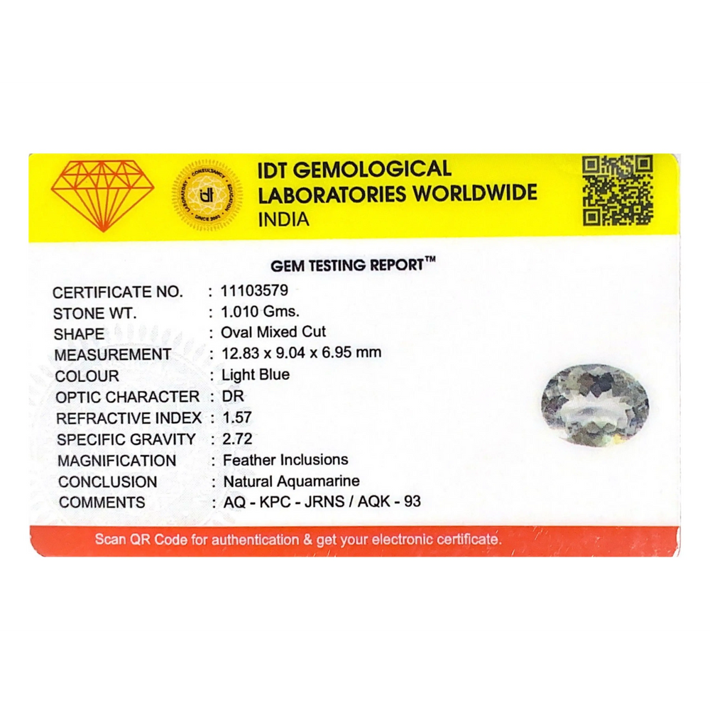 Aquamarine - 5.05 Carat