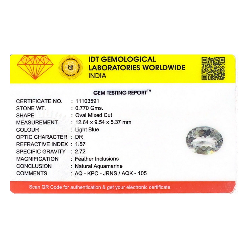 Aquamarine - 3.85 Carat
