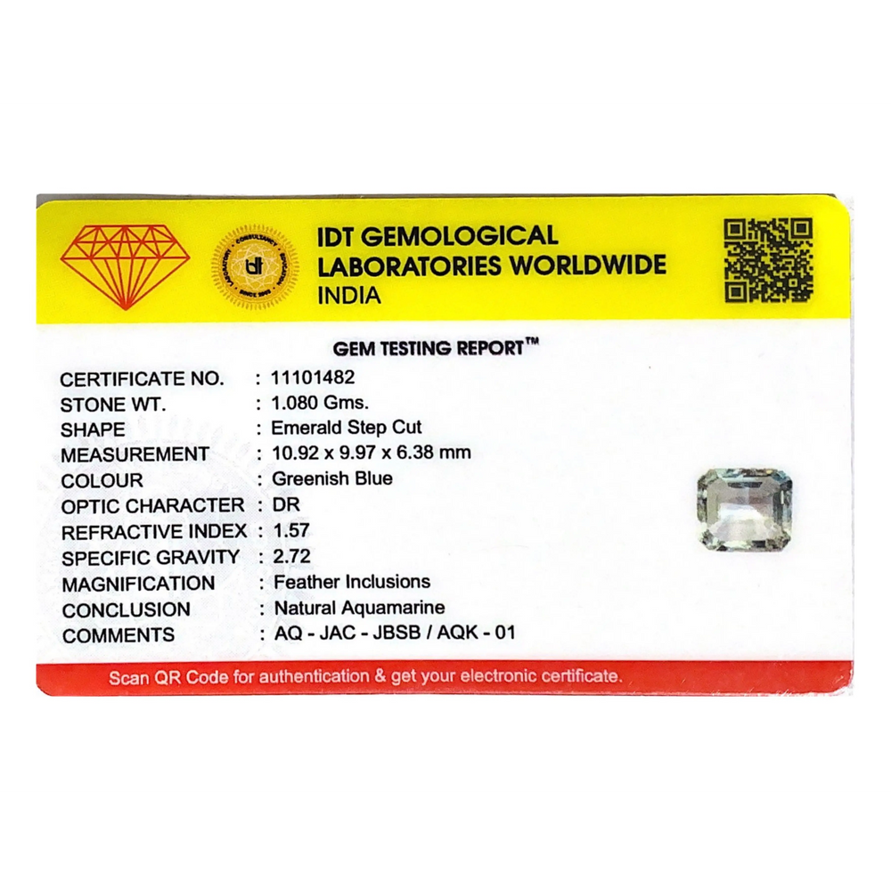 Aquamarine - 5.4 Carat