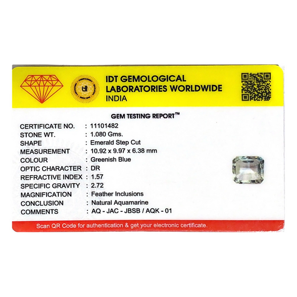 Aquamarine - 5.4 Carat