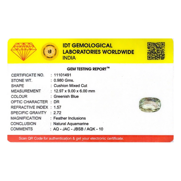 Aquamarine - 4.9 Carat