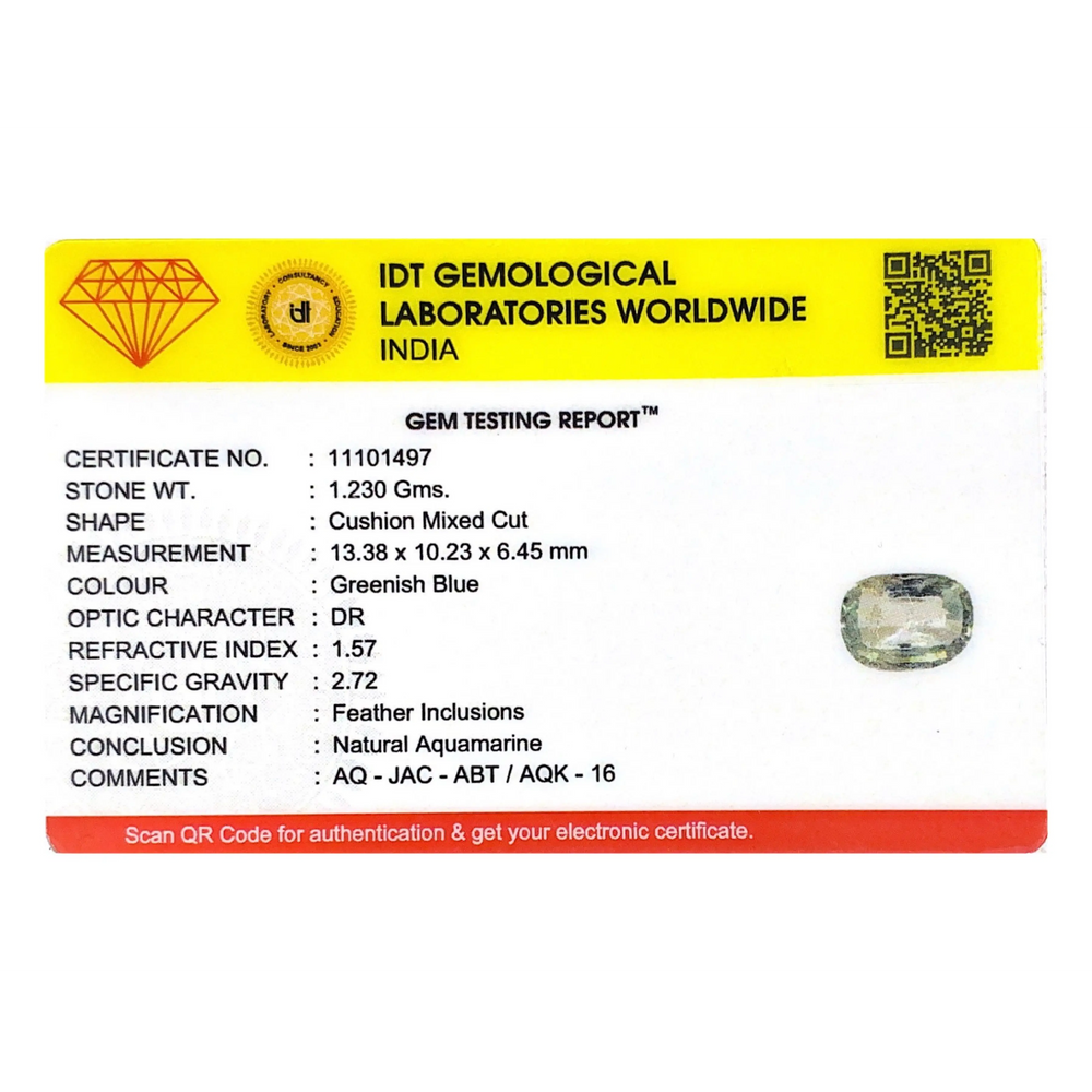 Aquamarine - 6.15 Carat