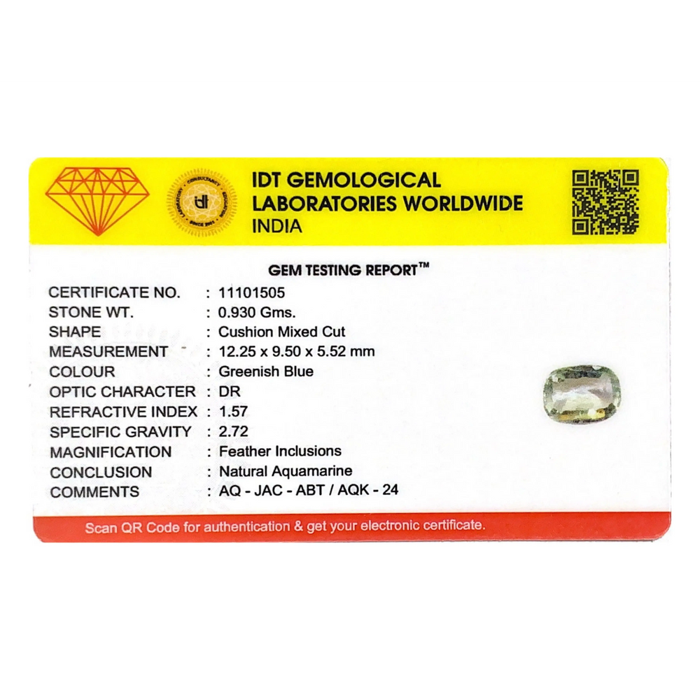 Aquamarine - 4.65 Carat