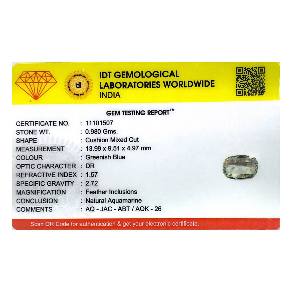 Aquamarine - 4.9 Carat
