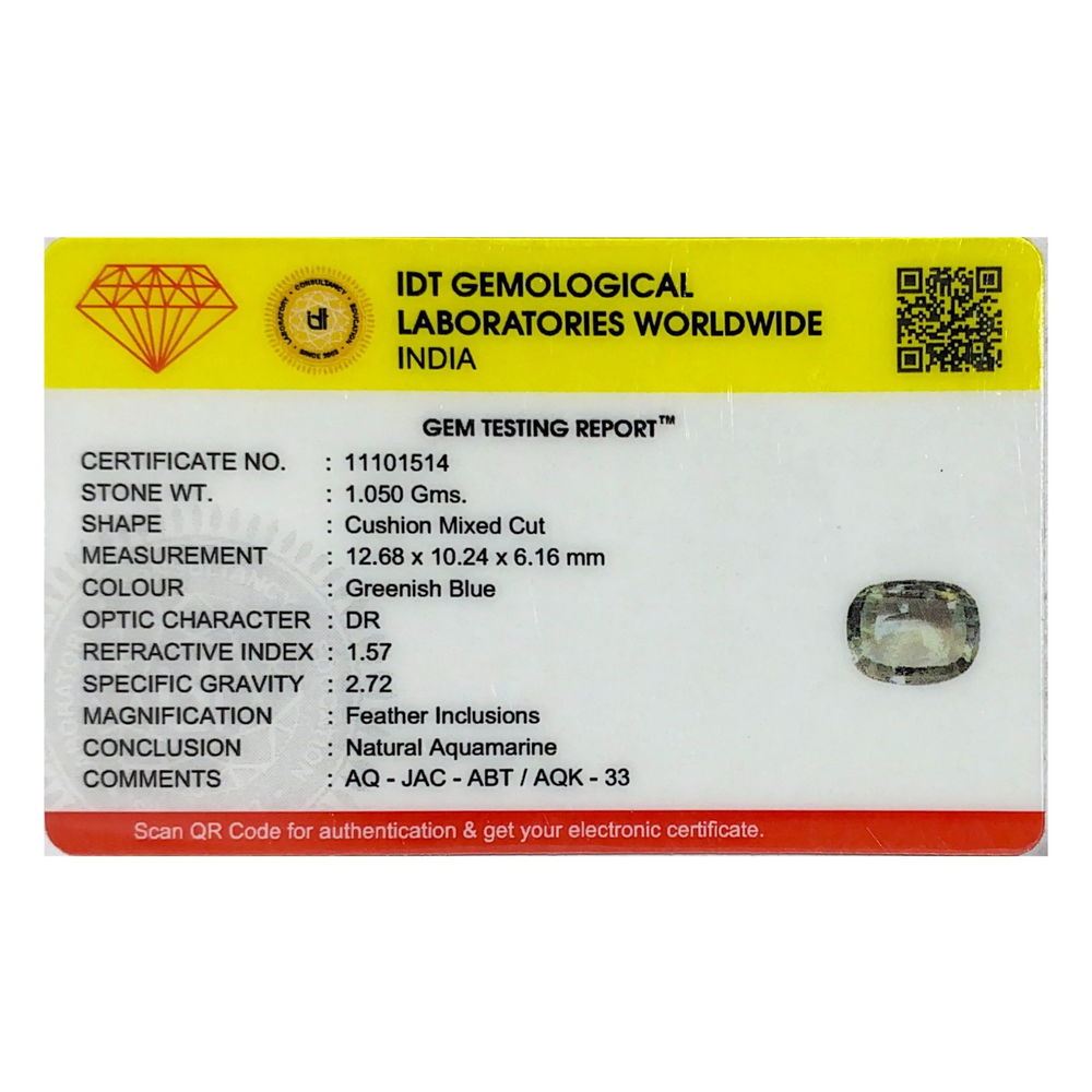 Aquamarine - 5.25 Carat