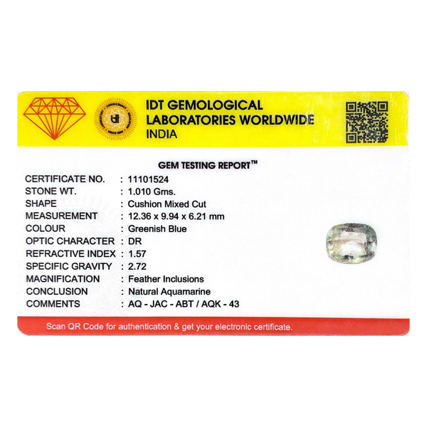 Aquamarine - 5.05 Carat