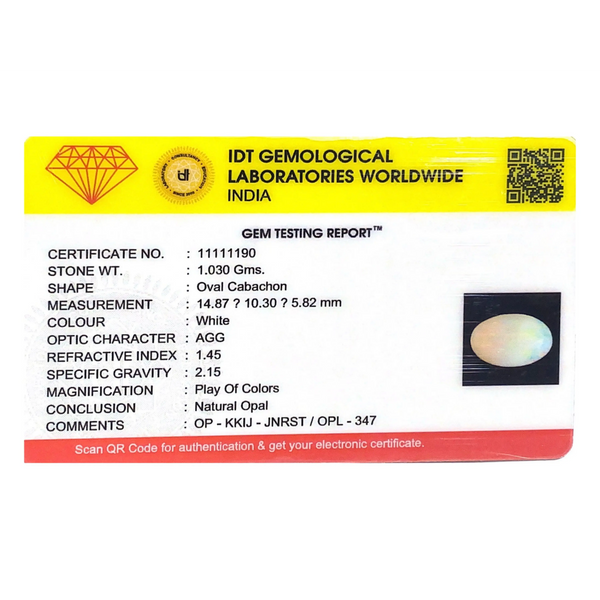 Opal - 5.15 Carat