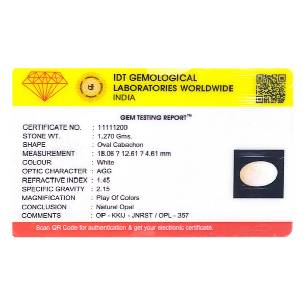 Opal - 6.35 Carat