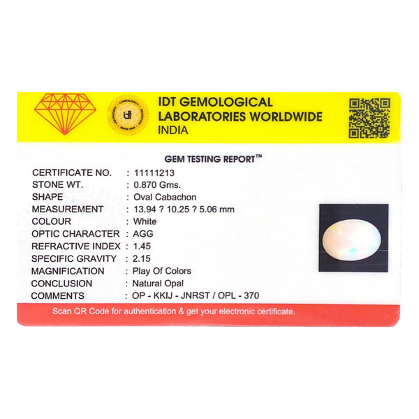 Opal - 4.35 Carat