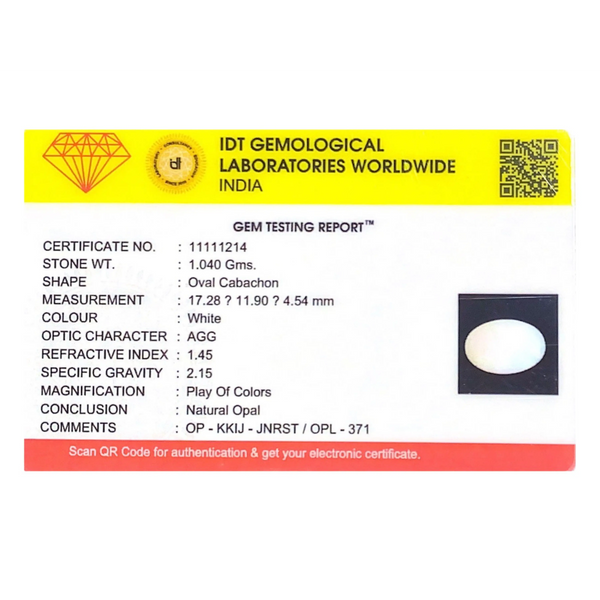 Opal - 5.2 Carat