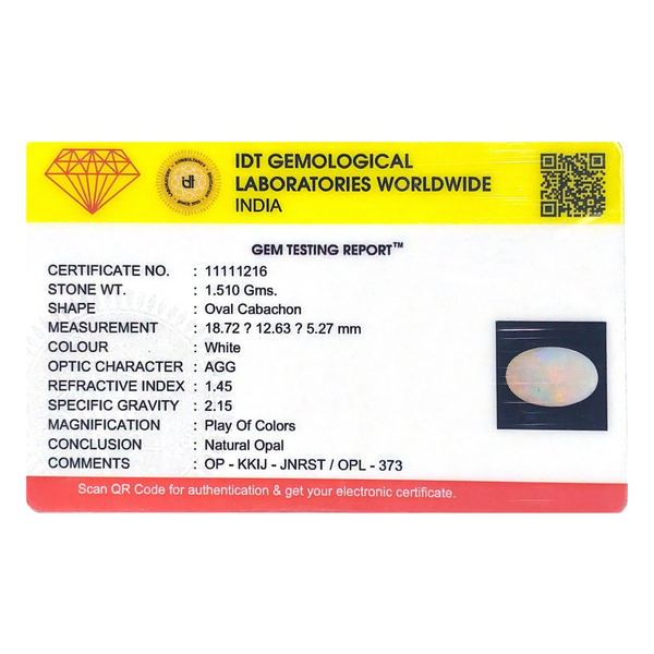 Opal - 7.55 Carat