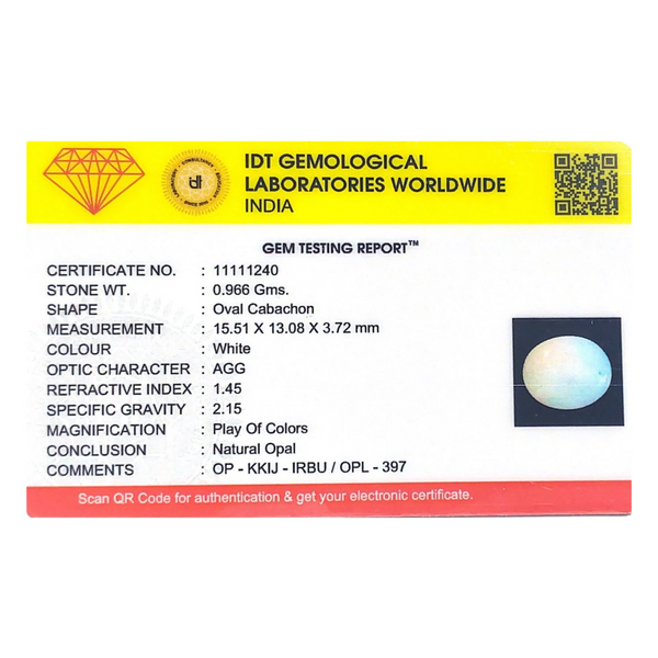 Opal - 4.83 Carat