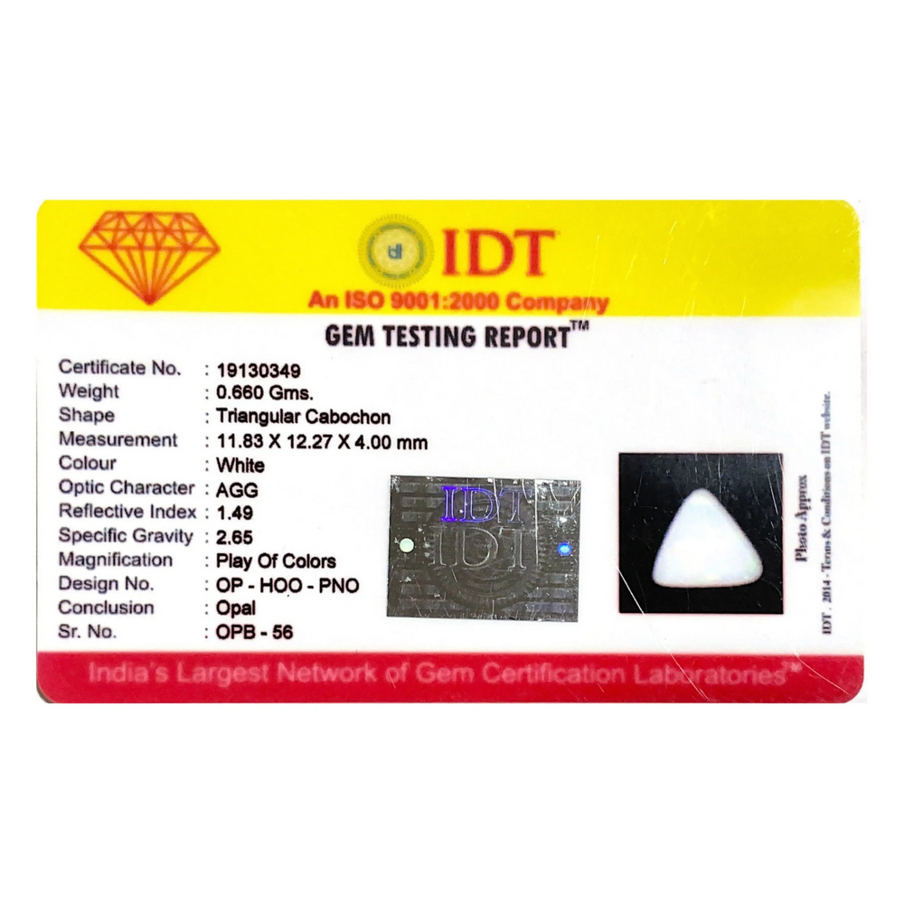Opal- 3.3 Carat - Pramogh