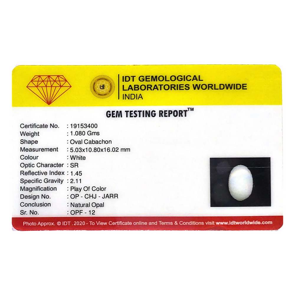 Opal- 5.4 Carat - Pramogh