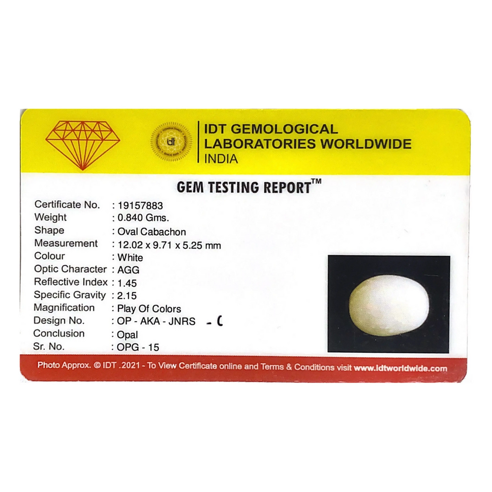 Opal- 4.2 Carat - Pramogh
