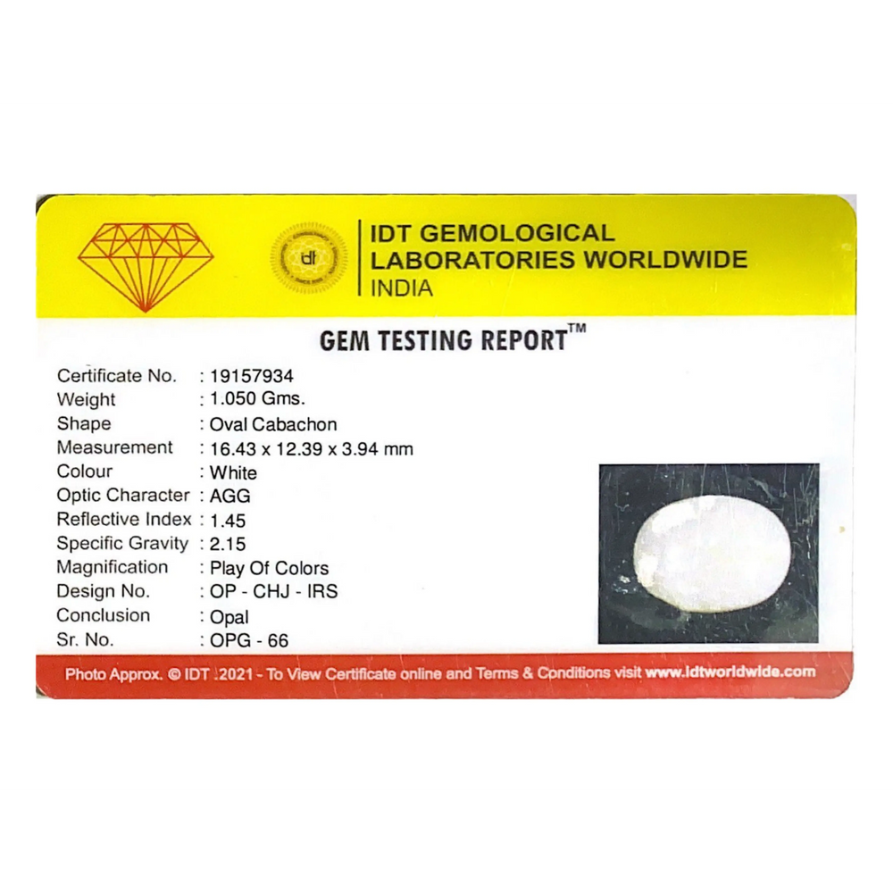 Opal- 5.25 Carat - Pramogh