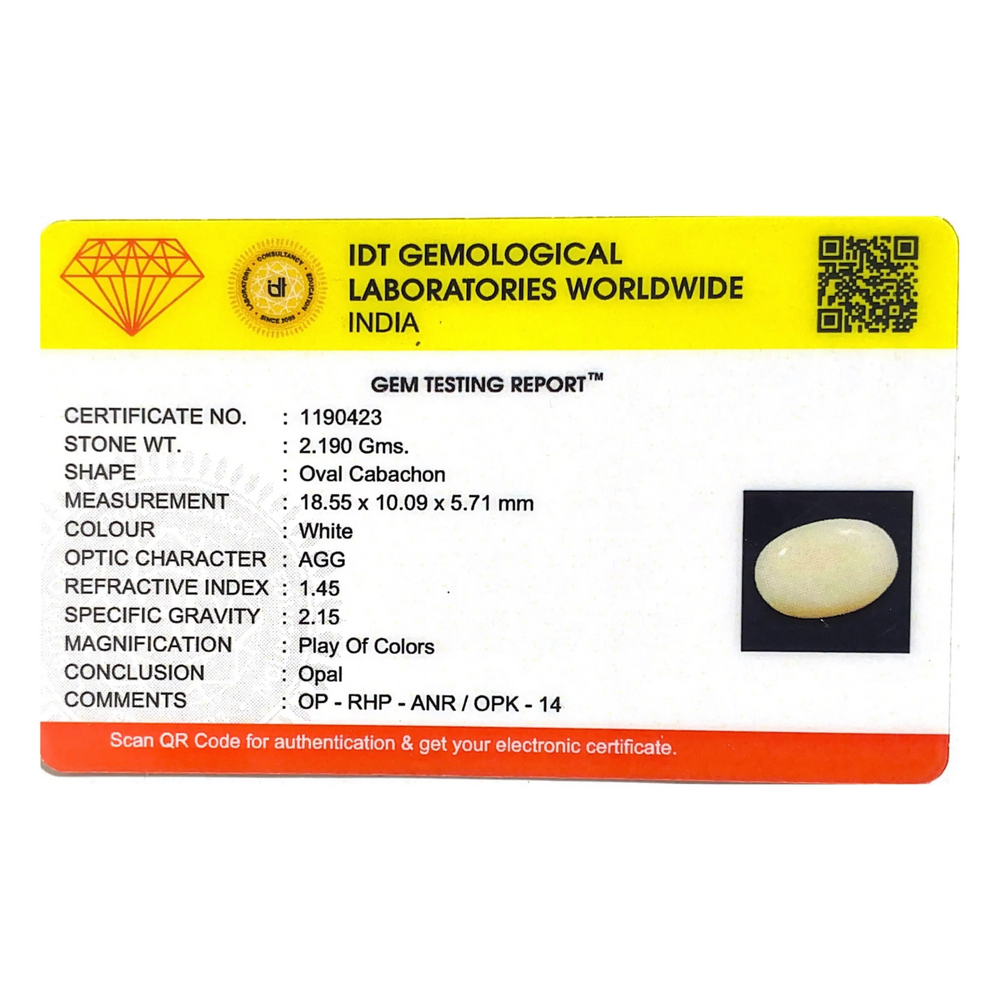 Opal - 10.95 Carat