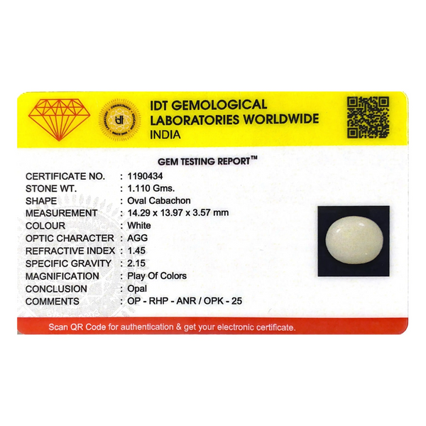 Opal - 5.55 Carat