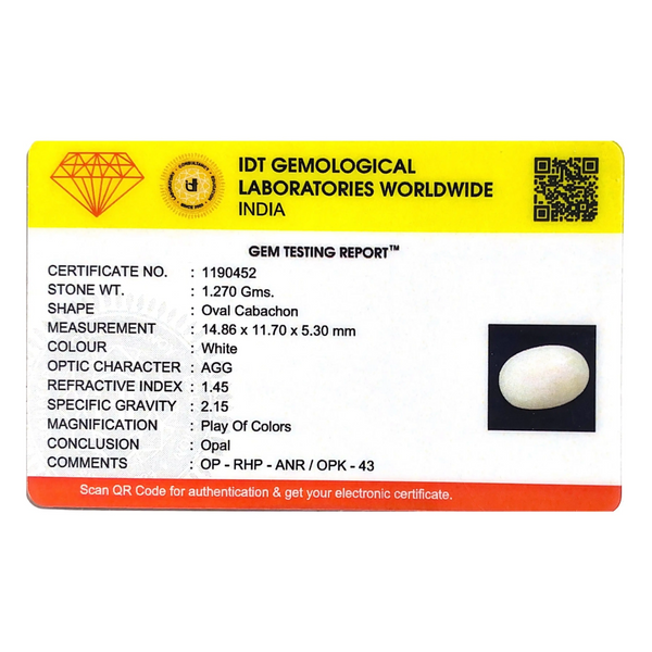 Opal - 6.35 Carat