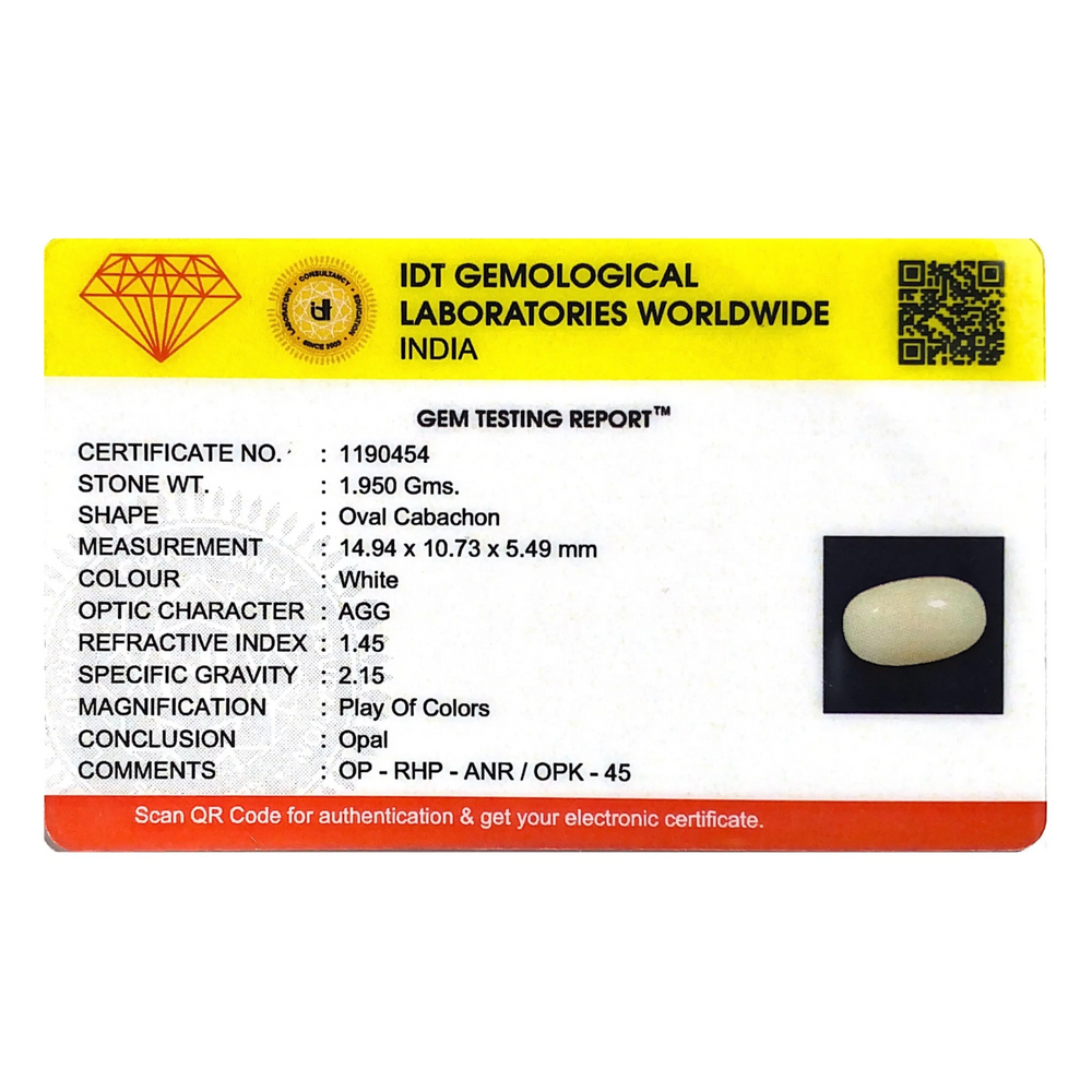 Opal - 9.75 Carat