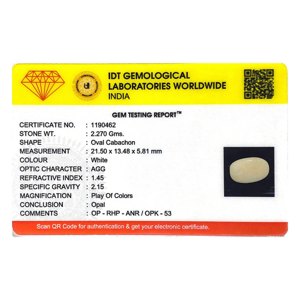 Opal - 11.35 Carat