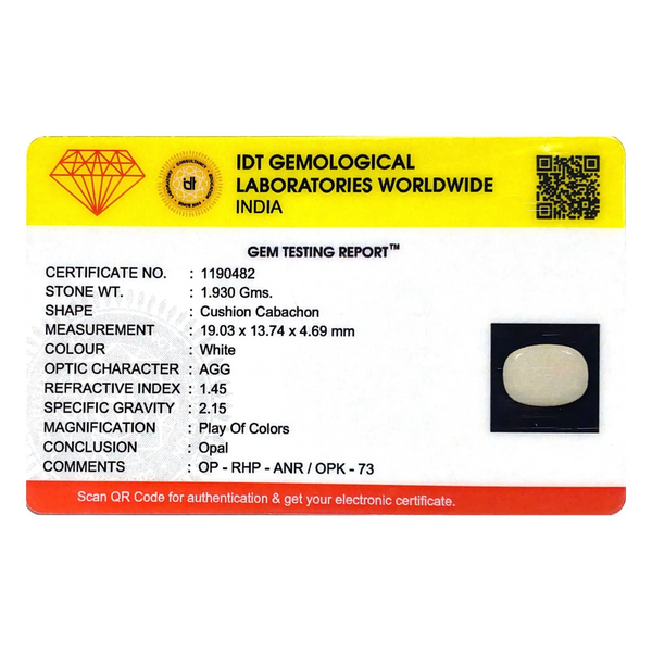 Opal - 9.65 Carat