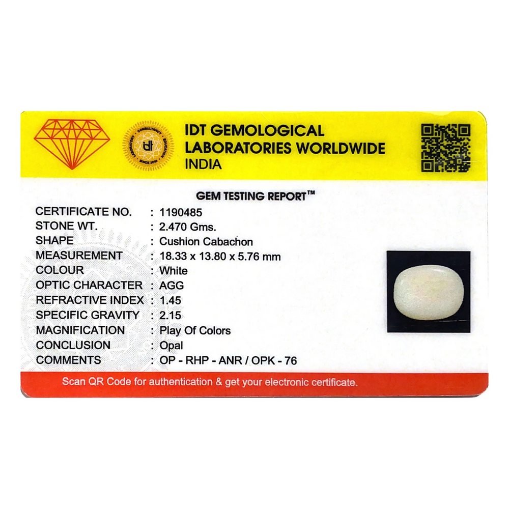 Opal - 12.35 Carat