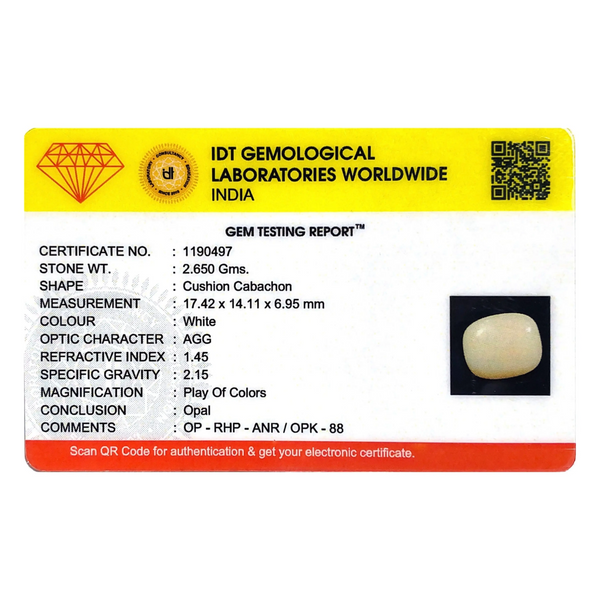 Opal - 13.25 Carat