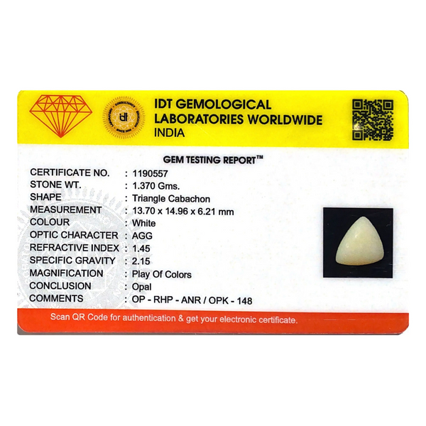 Opal - 6.85 Carat