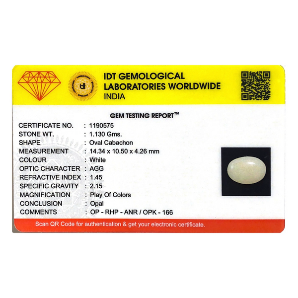 Opal - 5.65 Carat