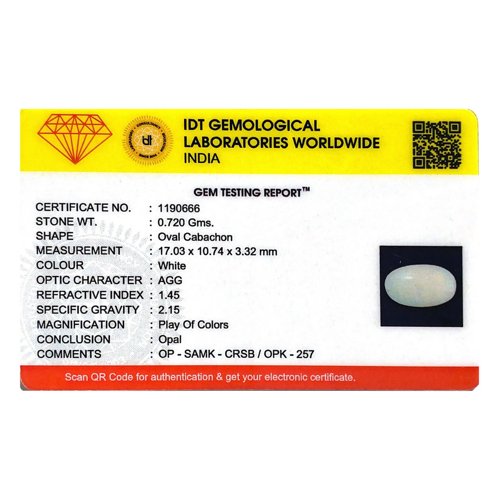 Opal - 3.6 Carat