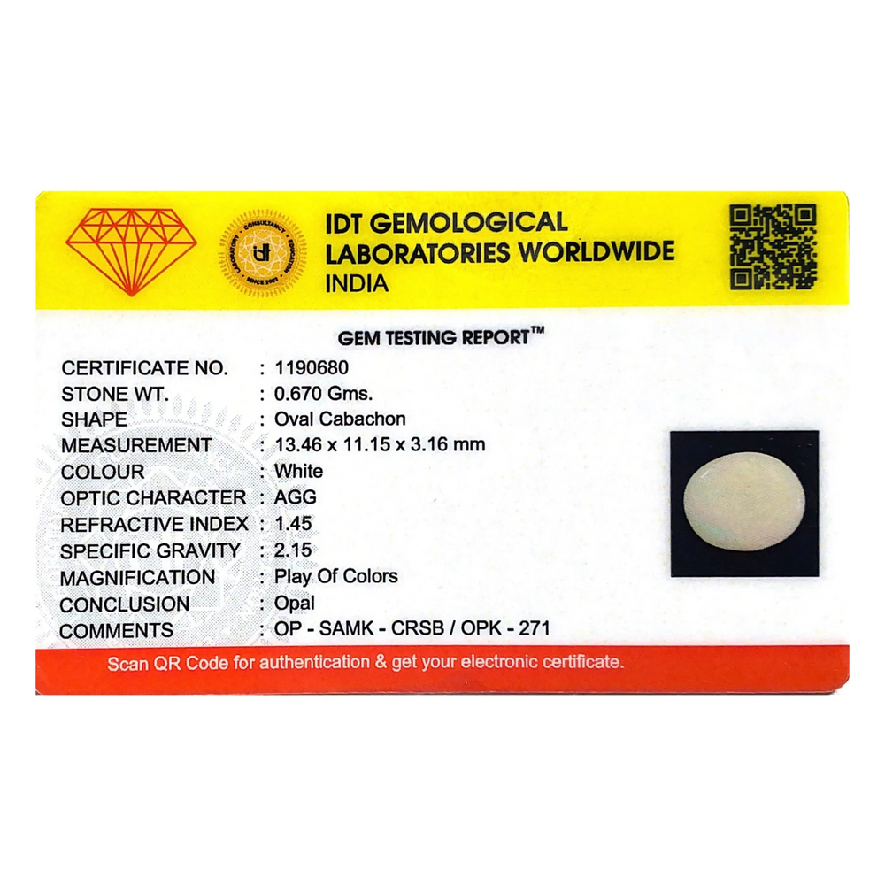 Opal - 3.35 Carat