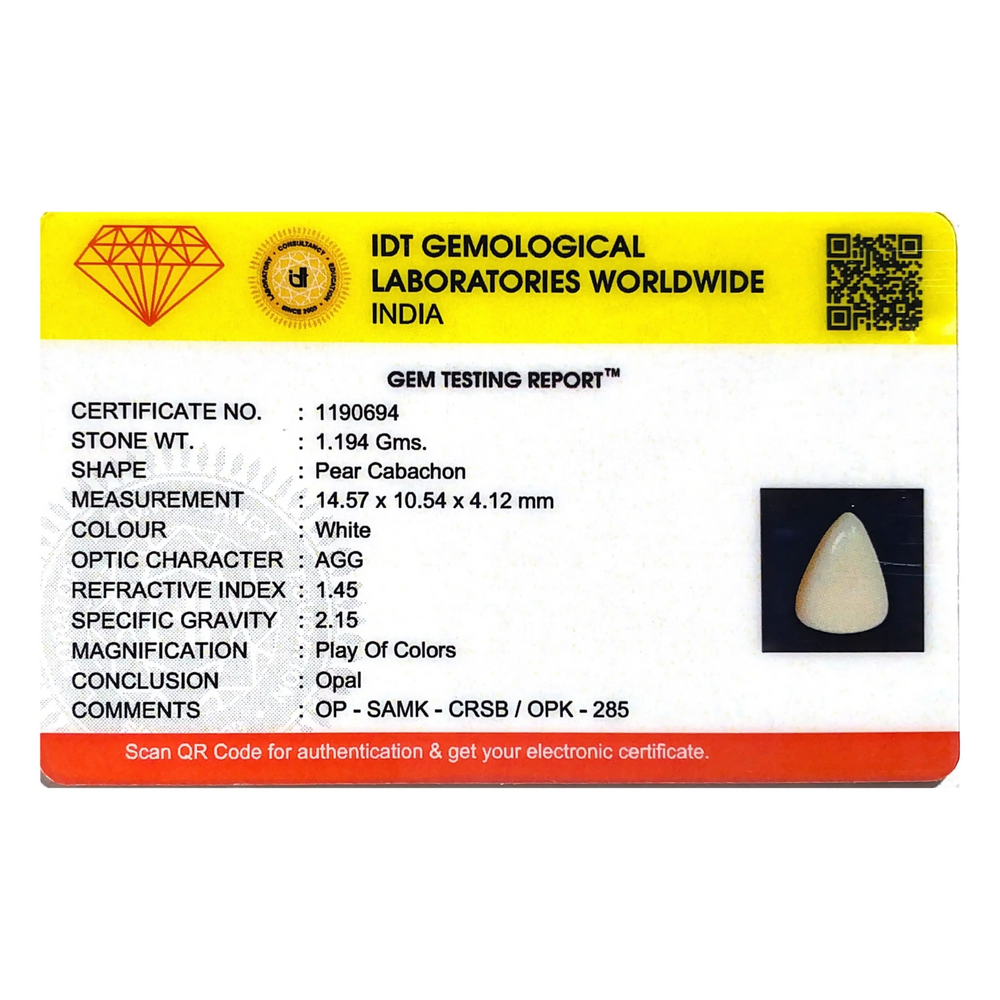 Opal - 5.97 Carat
