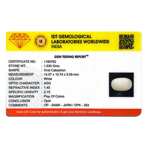 Opal - 7.65 Carat