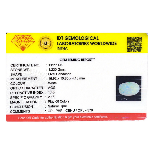 Opal - 6.15 Carat