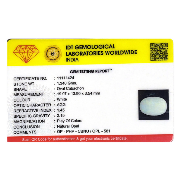 Opal - 6.7 Carat