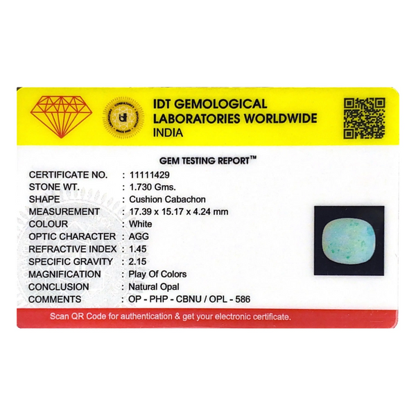 Opal - 8.65 Carat