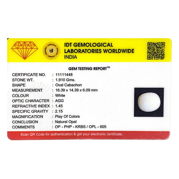 Opal - 9.55 Carat