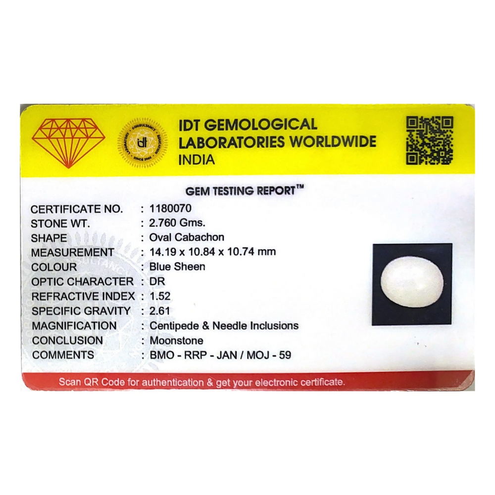 Blue Moonstone - 13.8 Carat - Pramogh