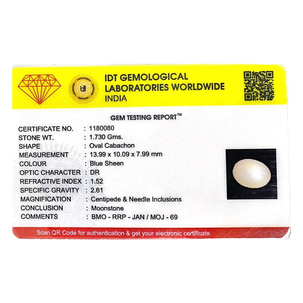Blue Moonstone - 8.65 Carat - Pramogh