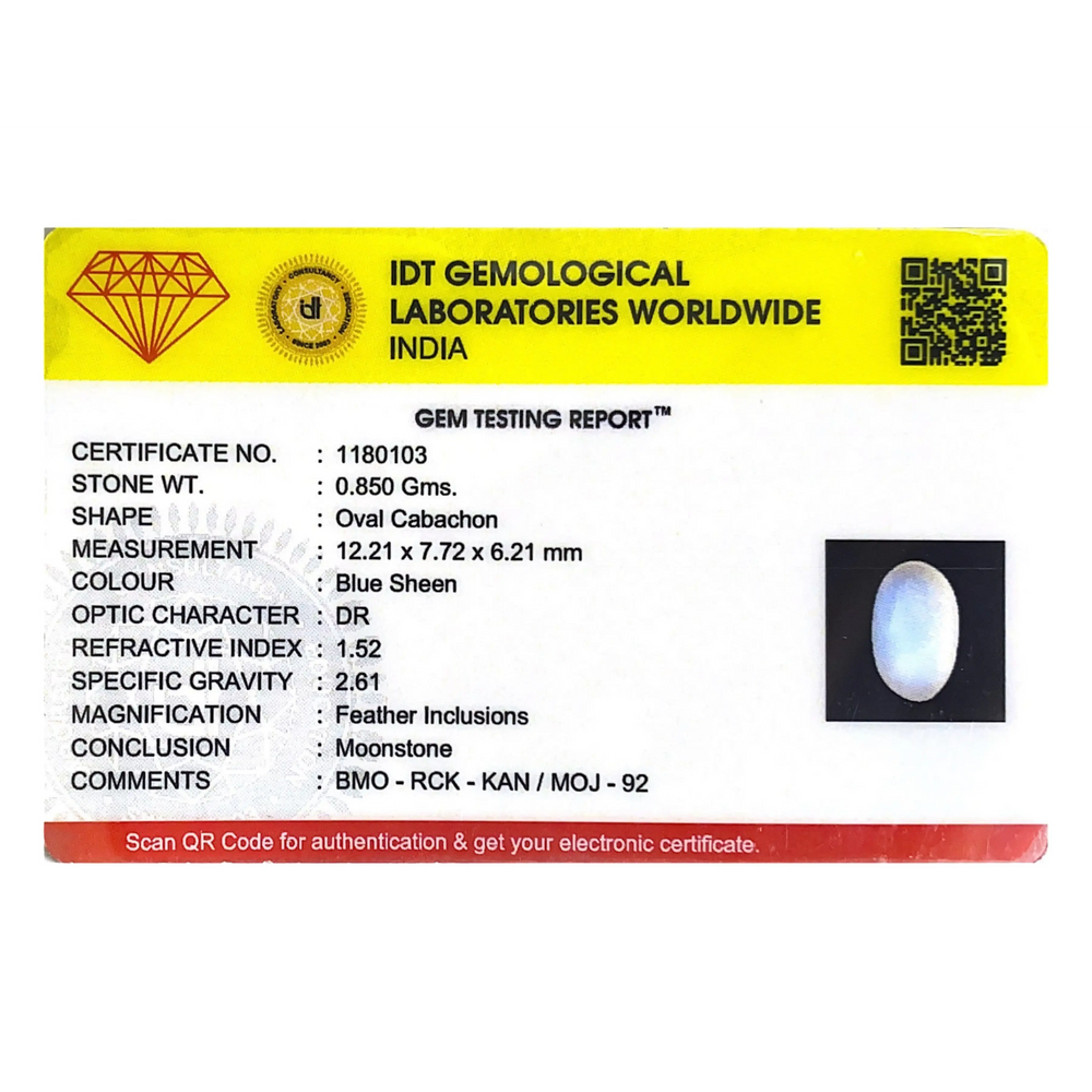 Blue Moonstone - 4.25 Carat - Pramogh