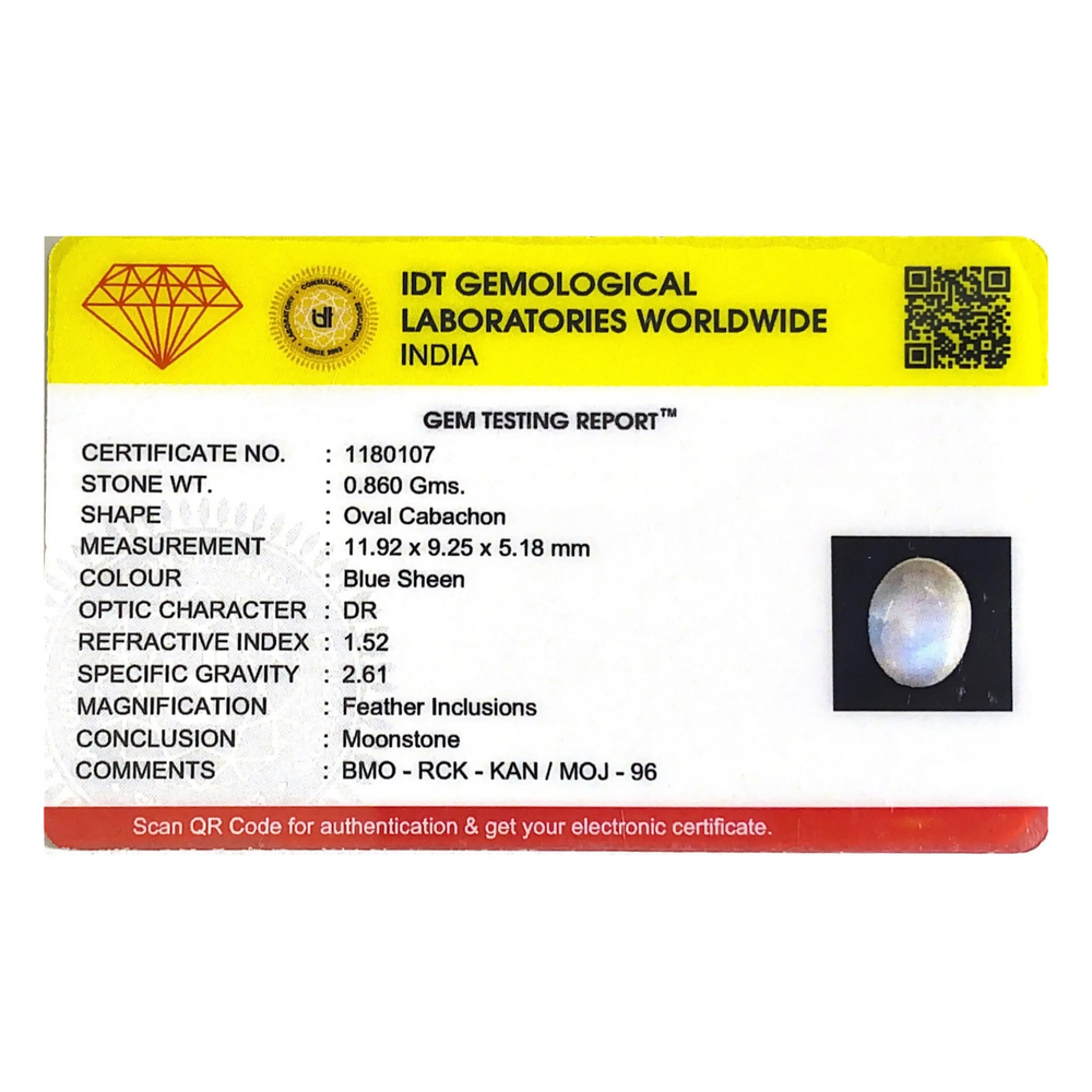 Blue Moonstone - 4.3 Carat - Pramogh