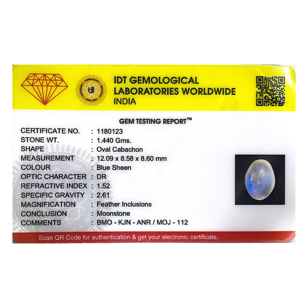 Blue Moonstone - 7.2 Carat - Pramogh